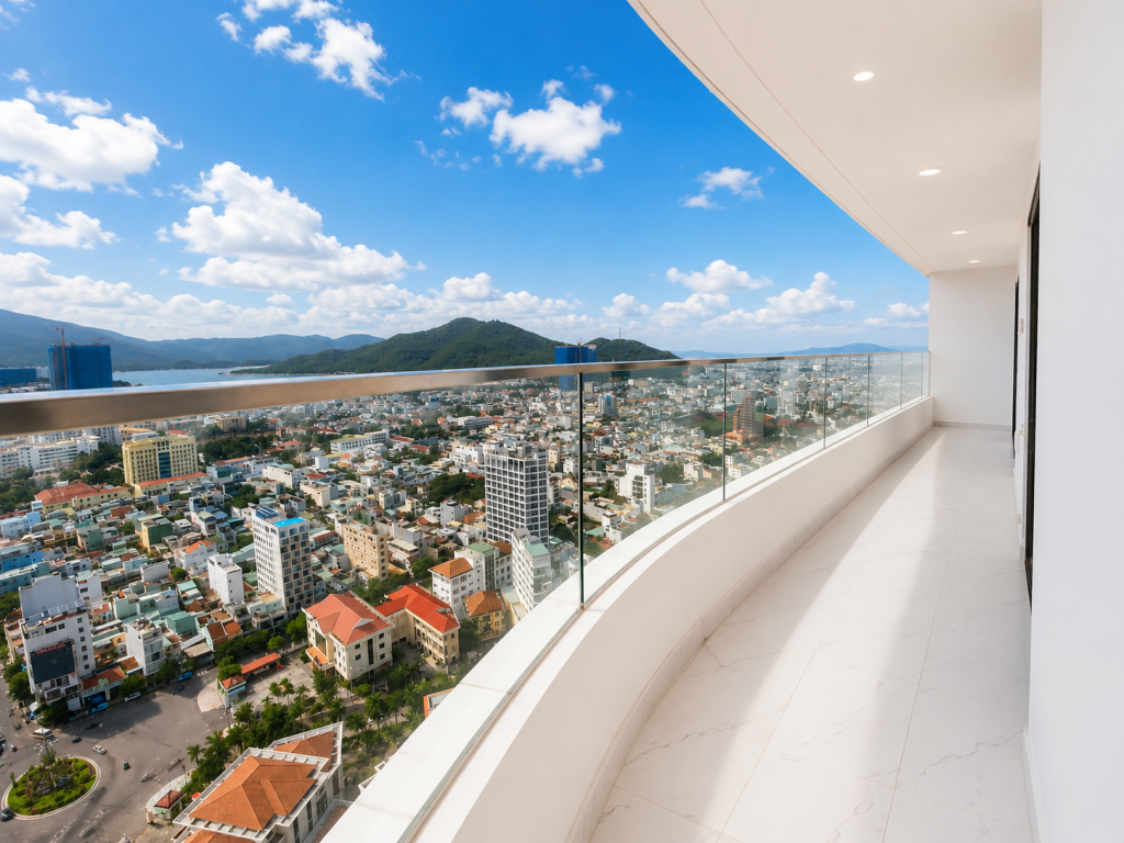 Căn Hộ 2P Ngủ View Trực Diện Biển - TMS Residences Quy Nhơn