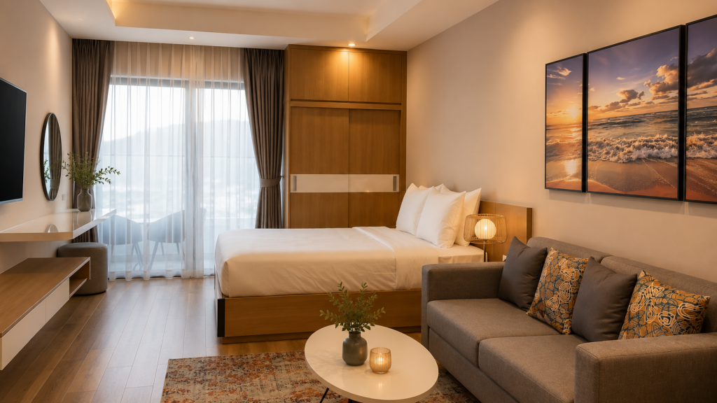 Căn Hộ 1P Ngủ View Biển - TMS Residences Quy Nhơn