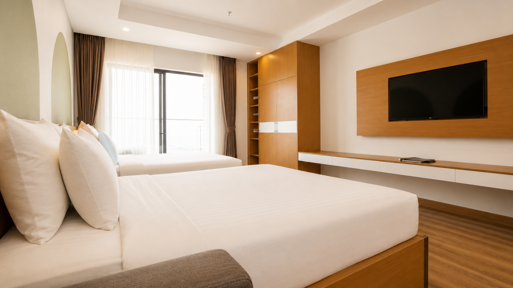 Căn Hộ 1P Ngủ View Biển (2 Giường) - TMS Residences Quy Nhơn