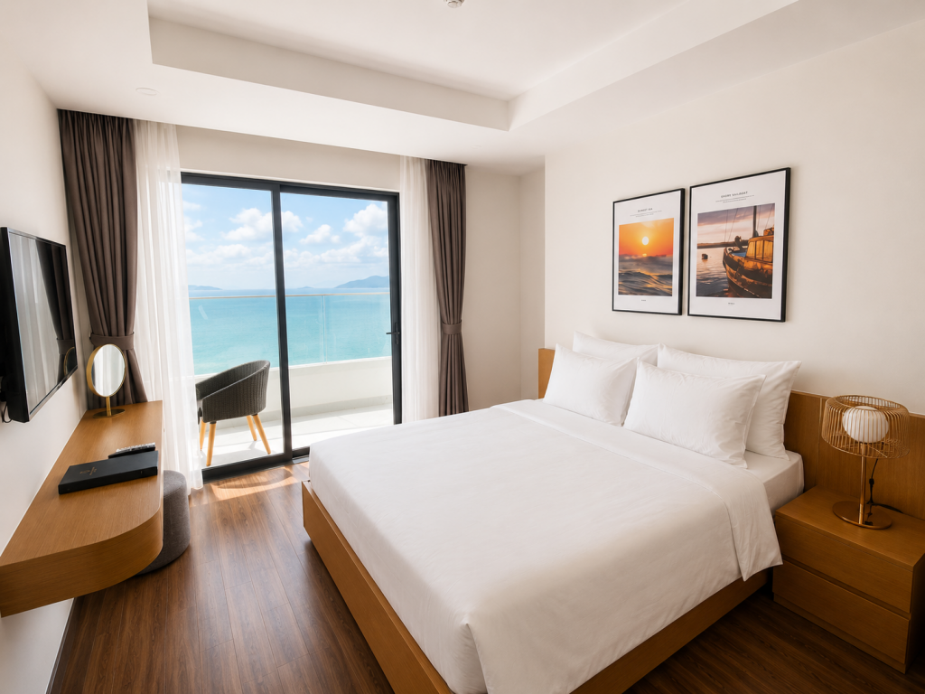 Căn Hộ 2P Ngủ View Trực Diện Biển - TMS Residences Quy Nhơn
