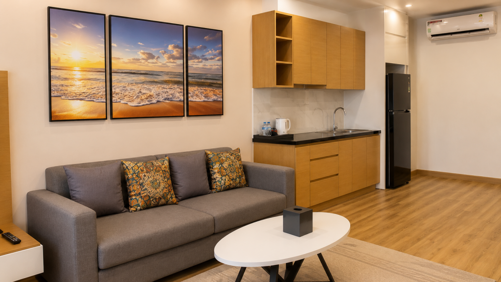Căn Hộ 1P Ngủ View Biển (2 Giường) - TMS Residences Quy Nhơn