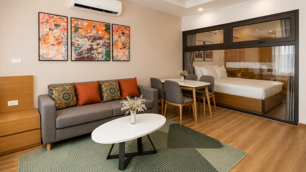 Căn Hộ 2P Ngủ View Chéo Biển - TMS Residences Quy Nhơn